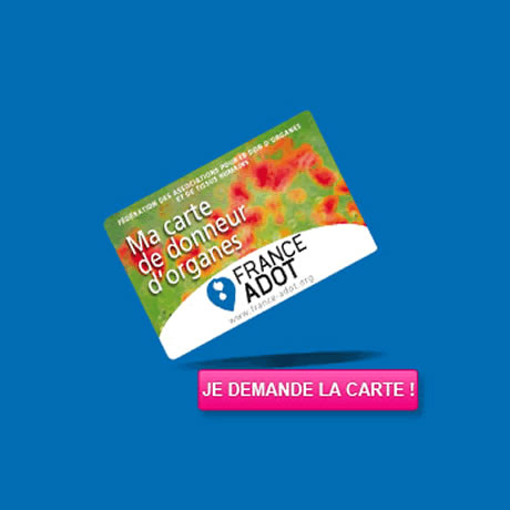 Carte de donneur