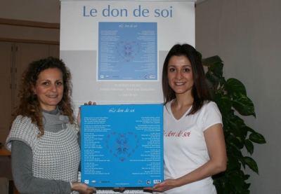 Inauguration de la toile au nouveau cabinet de Laëtitia Gallucci et des locaux de l’association Plénitude et partage